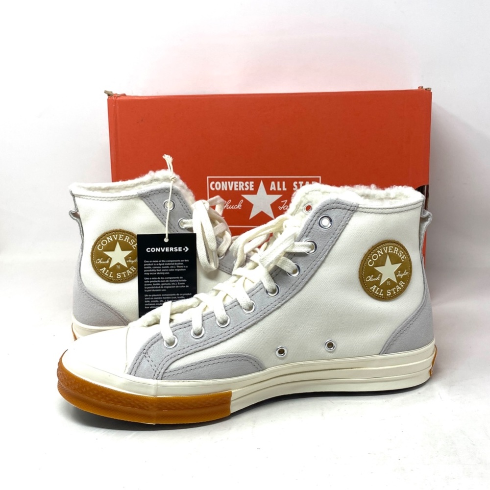Converse Chuck 70 Sneaker Hi Vintage White Casual Shoes Men Canvas Suede A04409C - Picture 4 of 12